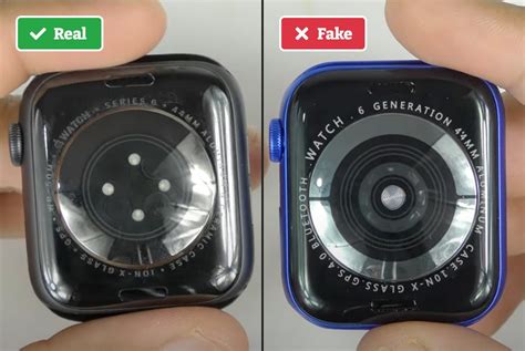 fake vs real apple watch series 5|apple watch real vs real.